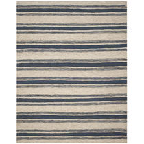 Tapis contemporain / à rayures / en jute...