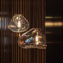 Suspension / en verre soufflé / design original...