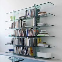 Bibliothèque contemporaine / en verre /...