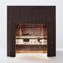 Porte d'intérieur / en bois / pliante /...