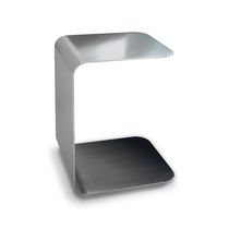 Table d'appoint contemporaine / en acier...