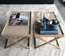 Table basse contemporaine / en chêne / en...