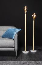 Lampe sur pied / en métal / en marbre /...