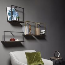 Étagère murale / contemporaine / noire