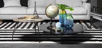 Table basse contemporaine / en bois / en...