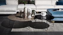 Table basse contemporaine / en verre / en...