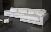 Canapé modulable / contemporain / marron...