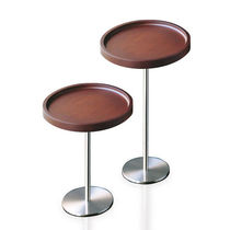 Table d'appoint contemporaine / en chêne...