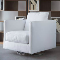 Fauteuil contemporain / en cuir / en tissu...