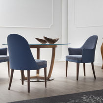 Chaise classique / en tissu / en cuir /...