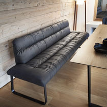 Banquette contemporaine / en tissu / en...