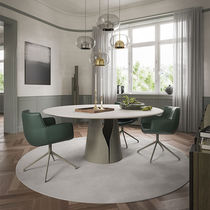 Table contemporaine / en MDF / en marbre...