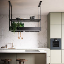 Hotte îlot / avec éclairage intégré / design...
