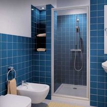 Cabine de douche en aluminium / en verre...