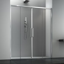 Cabine de douche en aluminium / en verre...