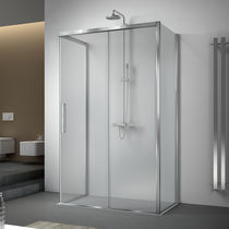 Cabine de douche en aluminium / en verre...