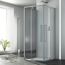 Cabine de douche en aluminium / en verre...