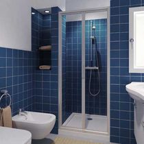 Cabine de douche en aluminium / en verre...
