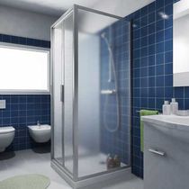 Cabine de douche en aluminium / en verre...