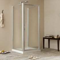 Cabine de douche en aluminium / en verre...