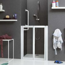 Cabine de douche en aluminium / en verre...