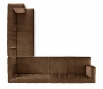 Canapé modulable / contemporain / en tissu...