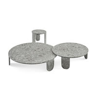 Table basse contemporaine / en marbre /...