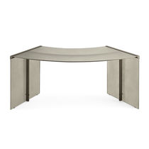 Bureau sur pied / contemporain / en verre...
