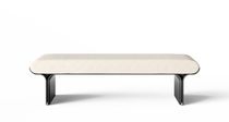 Banquette contemporaine / en tissu / en...