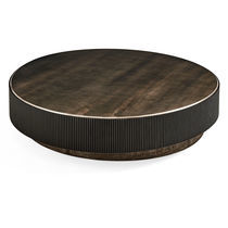 Table basse contemporaine / en bois massif...