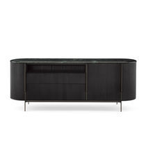 Buffet contemporain / en bois teinté / en...