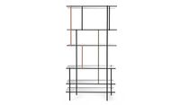 Étagère contemporaine / en aluminium / en...