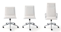 Chaise de bureau contemporaine / en cuir...