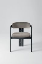 Chaise contemporaine / en velours / en frêne...