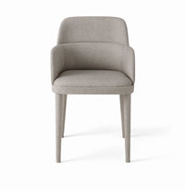 Chaise visiteur contemporaine / en tissu...