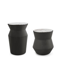 Table d'appoint contemporaine / en marbre...