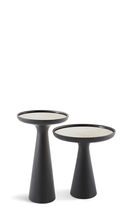 Table d'appoint contemporaine / en marbre...