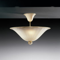 Plafonnier classique / rond / en verre /...