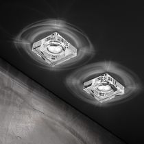 Downlight encastré / à LED / carré / IP20