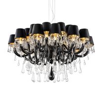 Lustre contemporain / en chrome / en verre...