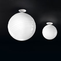 Plafonnier design original / rond / en verre...