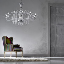 Lustre contemporain / en métal / en verre...