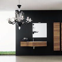Lustre classique / en verre / 6 ampoules...