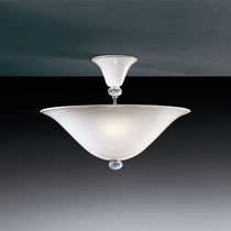 Plafonnier classique / rond / en verre /...