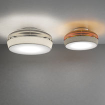 Plafonnier contemporain / rond / en métal...