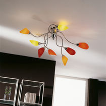 Plafonnier contemporain / en métal / en...