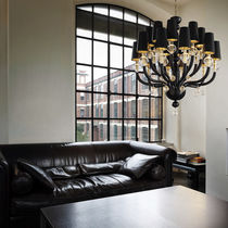 Lustre contemporain / en verre / en soie...