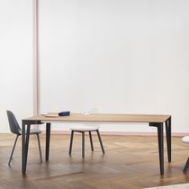 Table à manger minimaliste / en chêne /...