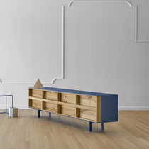 Buffet contemporain / en bois laqué / en...