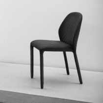 Chaise contemporaine / en tissu / en simili...